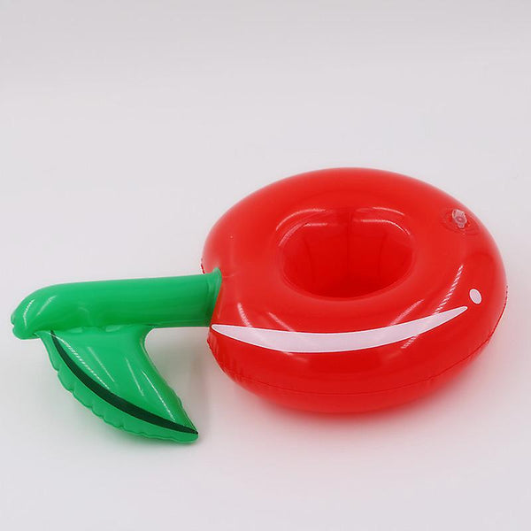Inflatable Red Cherry Floating Drink Holder