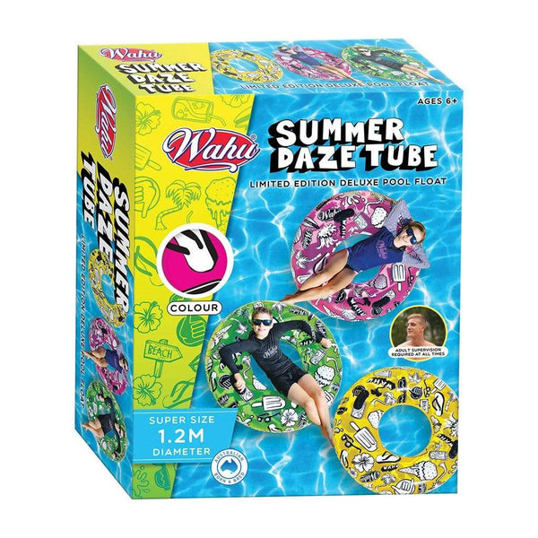 Wahu Summer Daze Limited Edition Tube Pool Float - Pink