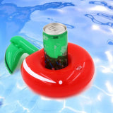 Inflatable Red Cherry Floating Drink Holder