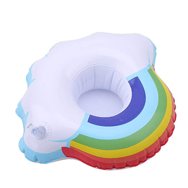 Pride Rainbow Cloud Inflatable Floating Drink Holder