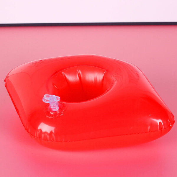 Red Lips Inflatable Floating Drink Holder