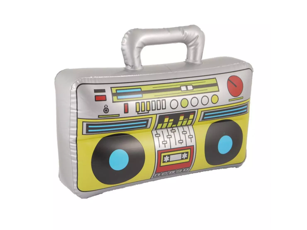 Novelty Boom Box Inflatable 80's stereo