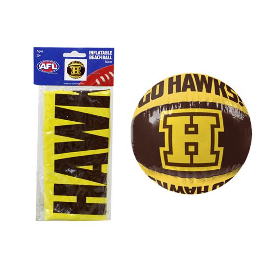 AFL Hawthorn Football Club Inflatable Beach Ball