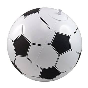 Black & White Inflatable Soccor Ball