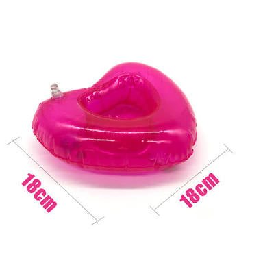 Love Heart Inflatable Drink Holder Pool Party Beach