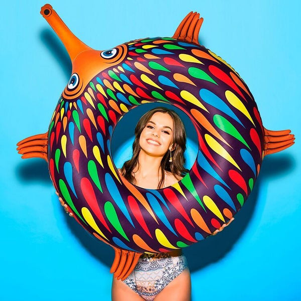 Inflatable Echidna Swim Ring