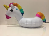 Colorful Unicorn Inflatable Drink Floating Holder