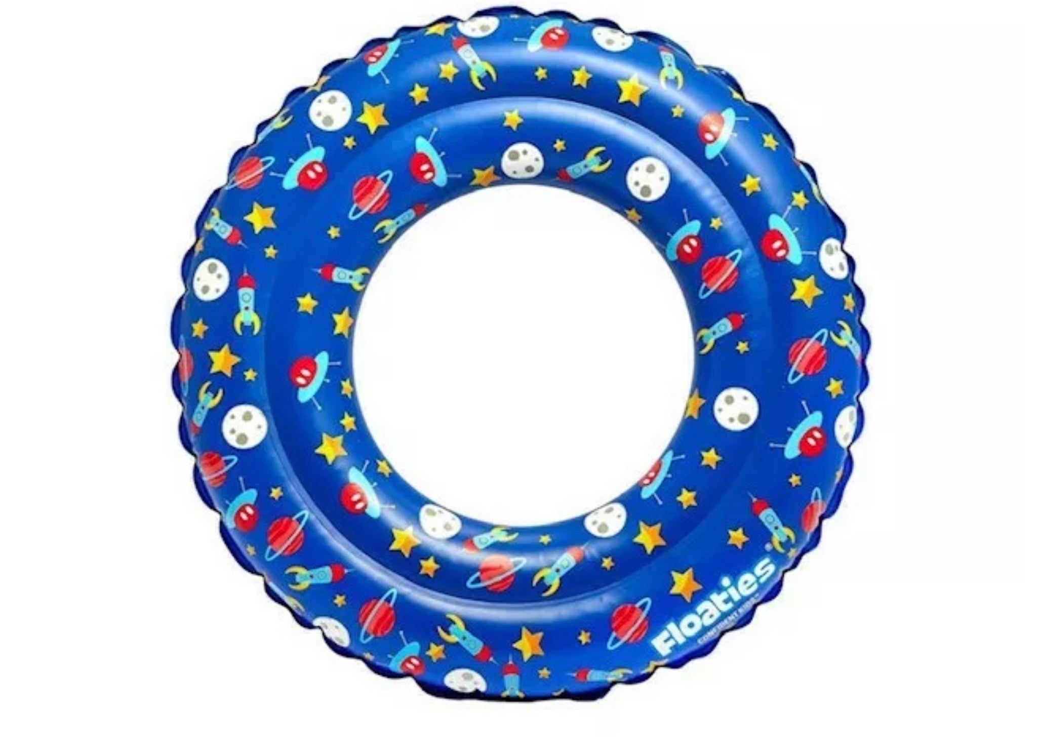 Floaties Blue Rockets Swim Ring 23 Years Water Quackers Australia