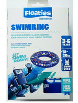 Floaties Blue Rockets Swim Ring 2-3 Years