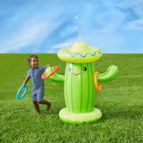 Inflatable Cactus Sprinkler Game