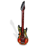 Large Flame Inflatable Electric Guitar