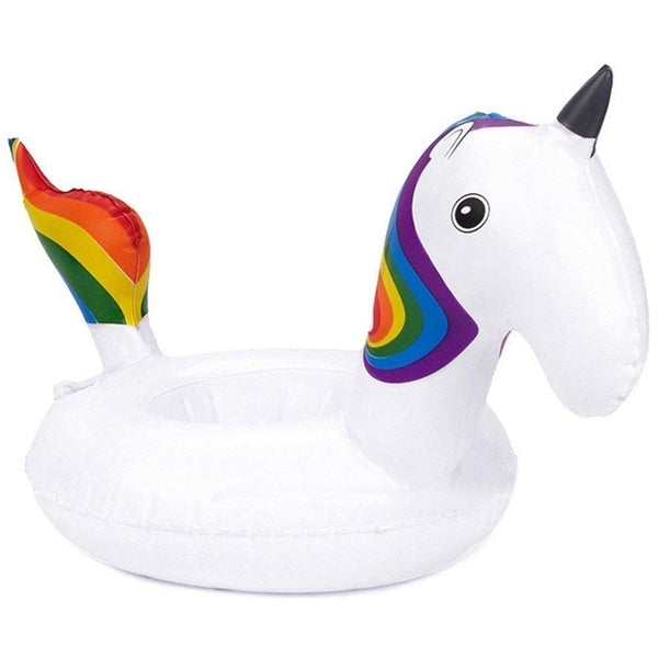 Rainbow Unicorn Inflatable Drink Floating Holder
