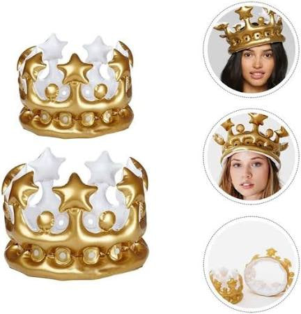 Inflatable Gold Crown