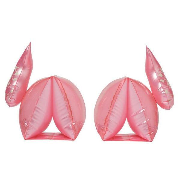 Inflatable Pink Pearl Mermaid Armband Floaties