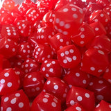 Large Inflatable Red Dice 33cm