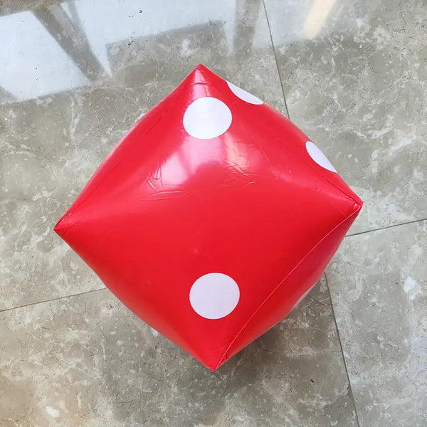 Large Inflatable Red Dice 33cm