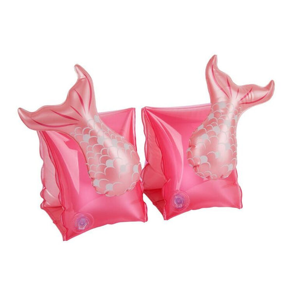 Inflatable Pink Pearl Mermaid Armband Floaties