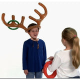 Inflatable Christmas Reindeer Antlers Throwing Game