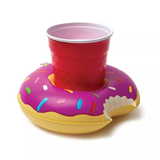 Floating Blueberry Donut Inflatable Drink Holder Pool Party Beach