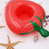 Strawberry Inflatable Floating Drink Holder